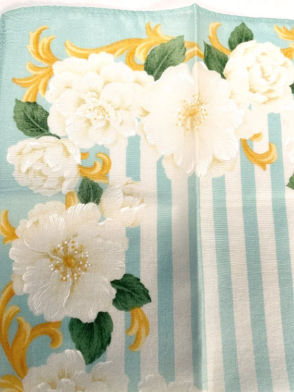 NWT 49AV Junko Shimada Cotton Floral Scarf